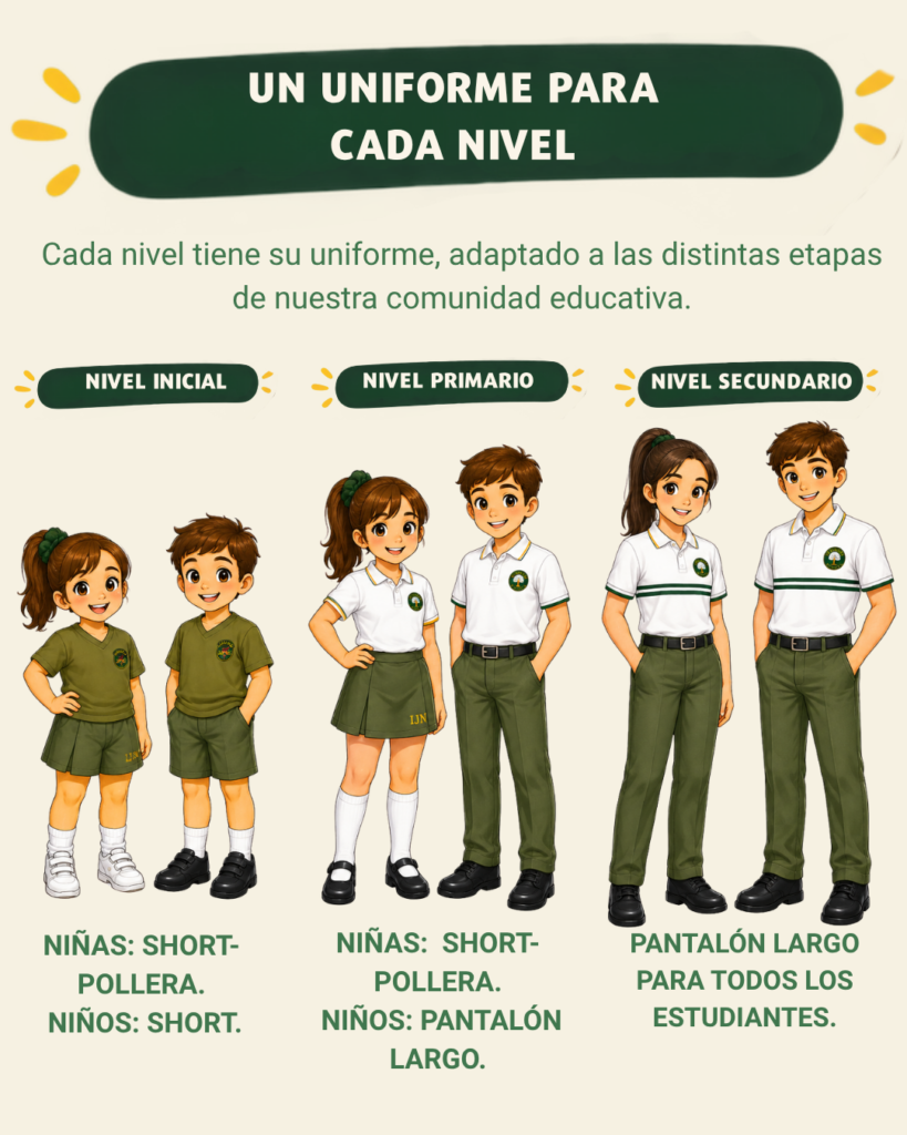 nuestro uniforme, nuestra identidad 💚